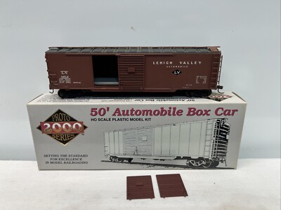 HO Proto 2000 50' Automobile Boxcar w End Doors Lehigh Valley 21025 8516