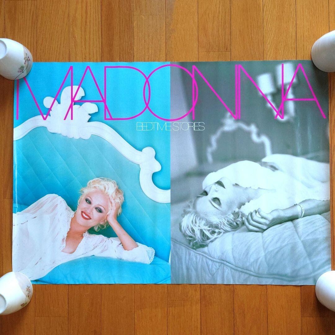 MADONNA / BEDTIME STORIES 1994 Japan Original Promo Poster B2