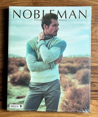 NOBLEMAN Issue No. 5 - David Gandy  Cover, also featuring Hugh Jackman Sealed