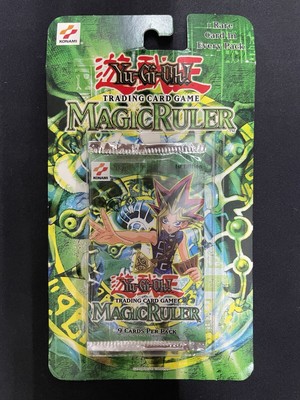 Yu-Gi-Oh! yugioh Magic Ruler MRL 1st Edition Blister Pack Sealed