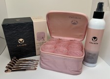 Calista Volumizing Self Grip Rollers Curlers Clips Case Short Pixie Flex Spray