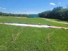 SOL Elus XL Paraglider And Kiting Harness.