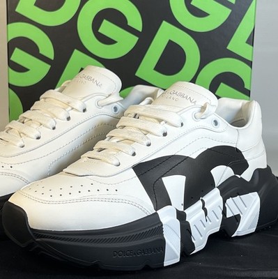 Y DOLCE & GABBANA スニーカー 7 26,5cm 美品 Men's Dolce & Gabbana Bassa Logo Sneakers Size 7 US EU 41 Full Set