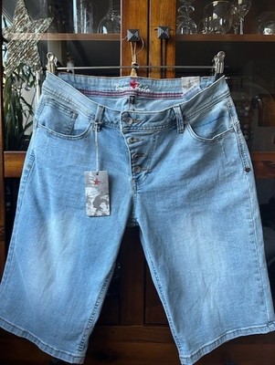 Malibu Schort * stretch & denim * Hellblau * Gr. XL * Neu mit Etikett;´)