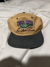 Vintage 1995 Coors Field Inaugural Season Snapback Khaki colored rare!