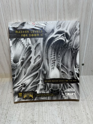 VERSION MAC NEUVE - Master Levels pour Doom II (Mac CD-ROM, 1996) 20 niveaux - Photo 1/10