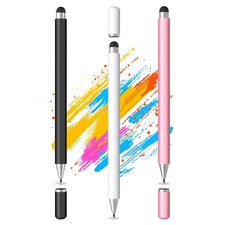 Stylus Pen for Touchscreen, 2-in-1 Stylist Pens, 3Pcs Stylus
