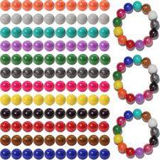 120Pcs 15Mm Bulk Silicone Beads for Pens and Keychain Making,Large Bead for Nec