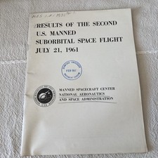 Results of the Second Manned SubOrbital Space Flight JULY 21, 1961 NASA