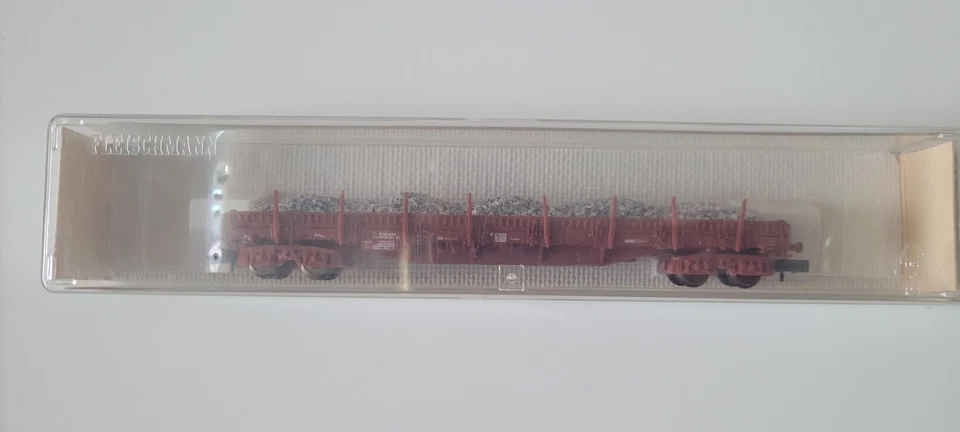 Wagon plat Fleischmann avec chargement de ballast (Ex. 1) - Photo 2/4