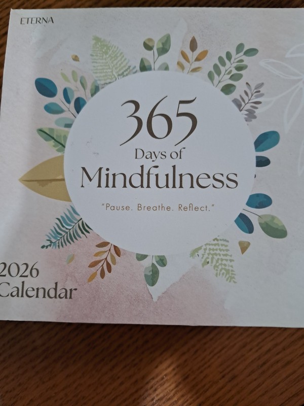 365 Mindfulness 2026 Calander Desk Calander