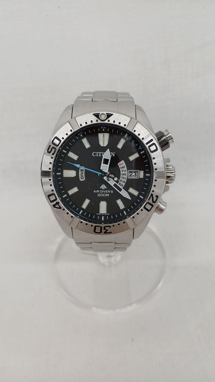 Solar-Powered Citizen Radio Model H112 T016651 Eco-Drive Watch