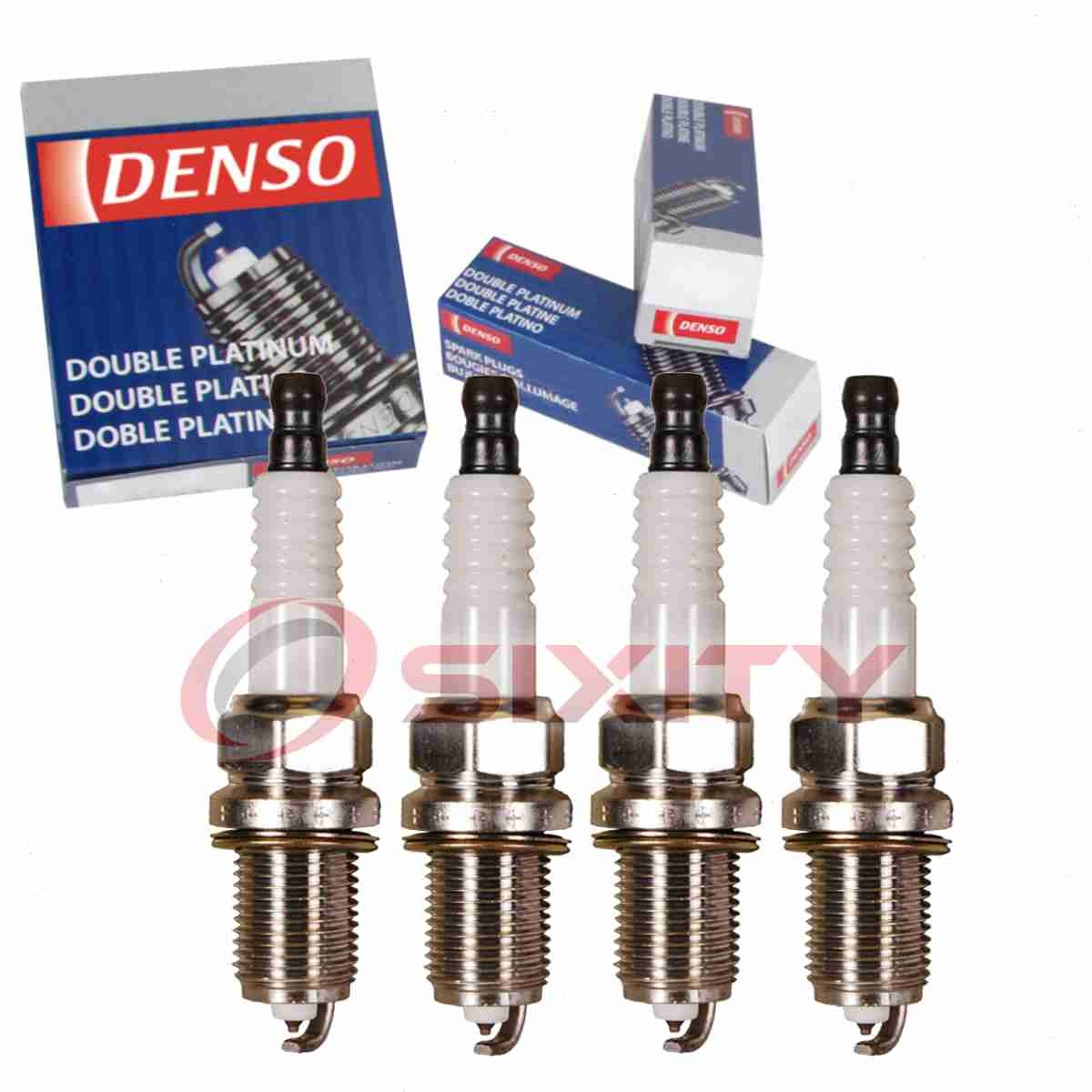 4 pc Denso Platinum Long Life Spark Plugs for 1990-1993 Toyota Celica 2.0L xf