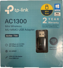 TP-Link Archer T3U AC1300 Dual-Band MU-MIMO Mini USB 3.0 WiFi Adapter