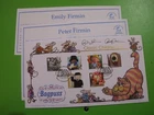 BUCKINGHAM FDC 2014 BAGPUSS SIGNED PETER FIRMIN & EMILY FIRMIN - SEE POSTAGE OFF