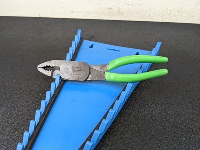 #bo140 Snap-On 8'' High Leverage Combination Pliers Cutters Green HL138ACP USA