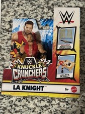 Mattel WWE Knuckle Crunchers Series 7 LA KNIGHT Figure & Accessories