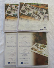 Creative Memories Lot 12x12 Page Protectors 2- SPARGO Scrapbook Pages 2 , 4 PAK