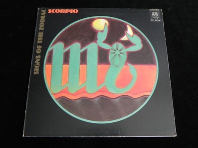 Original SIGNS OF THE ZODIAC ''SCORPIO'' Vinyl LP Album A&M Records SP-4218, 1969