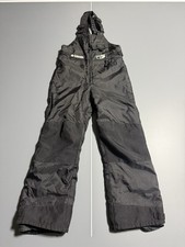 Columbia Sportswear Snow Bib Pants Youth Small 7/8 Insulated Techonite Black