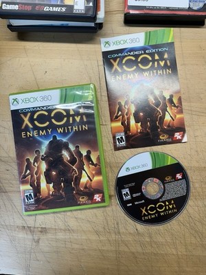 XCOM: Enemy Within -- Commander Edition (Microsoft Xbox 360, 2013) CIB Tested