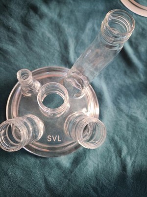 SOVIREL France SVL Reaktordeckel DN 100 4x SVL 30 + SVL 15 Labor