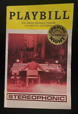 Stereophonic Playbill Hollywood Pantages Theatre 21 pages Opening Night
