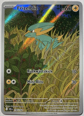 Pokemon Frizelbliz Illustration Rare | Deutsch 196/182 | Ewige Rivalen Near Mint