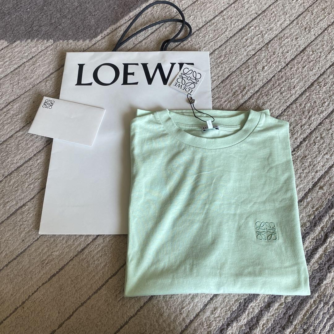 LOEWE Authorized store purchase Mint Green Short … - image 1