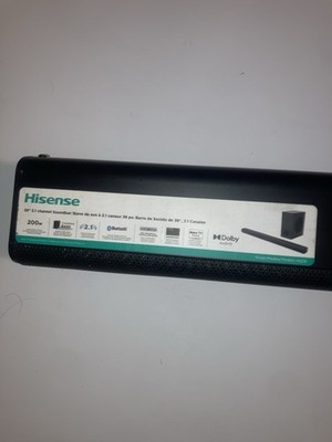 Hisense HS2100 2.1 Channel Soundbar Only