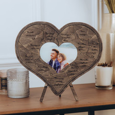 12 Reasons Why I Love You Wooden Puzzle, Personalized Valentine Gift for Him Her