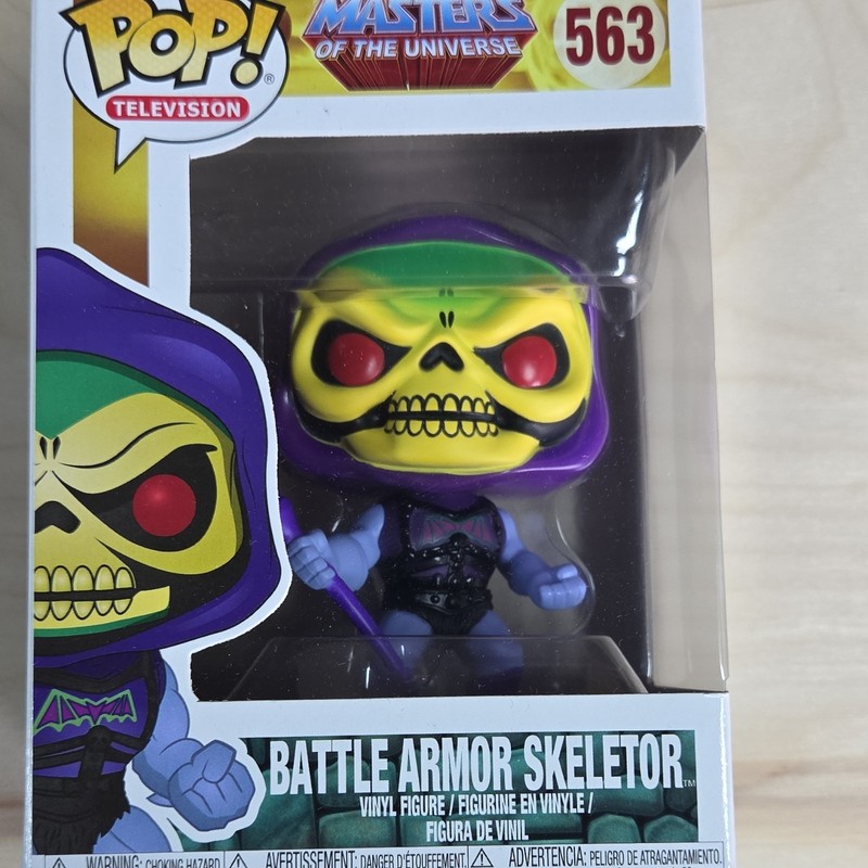 Funko Pop! Television Masters of the Universe Battle Armor Skeletor #563