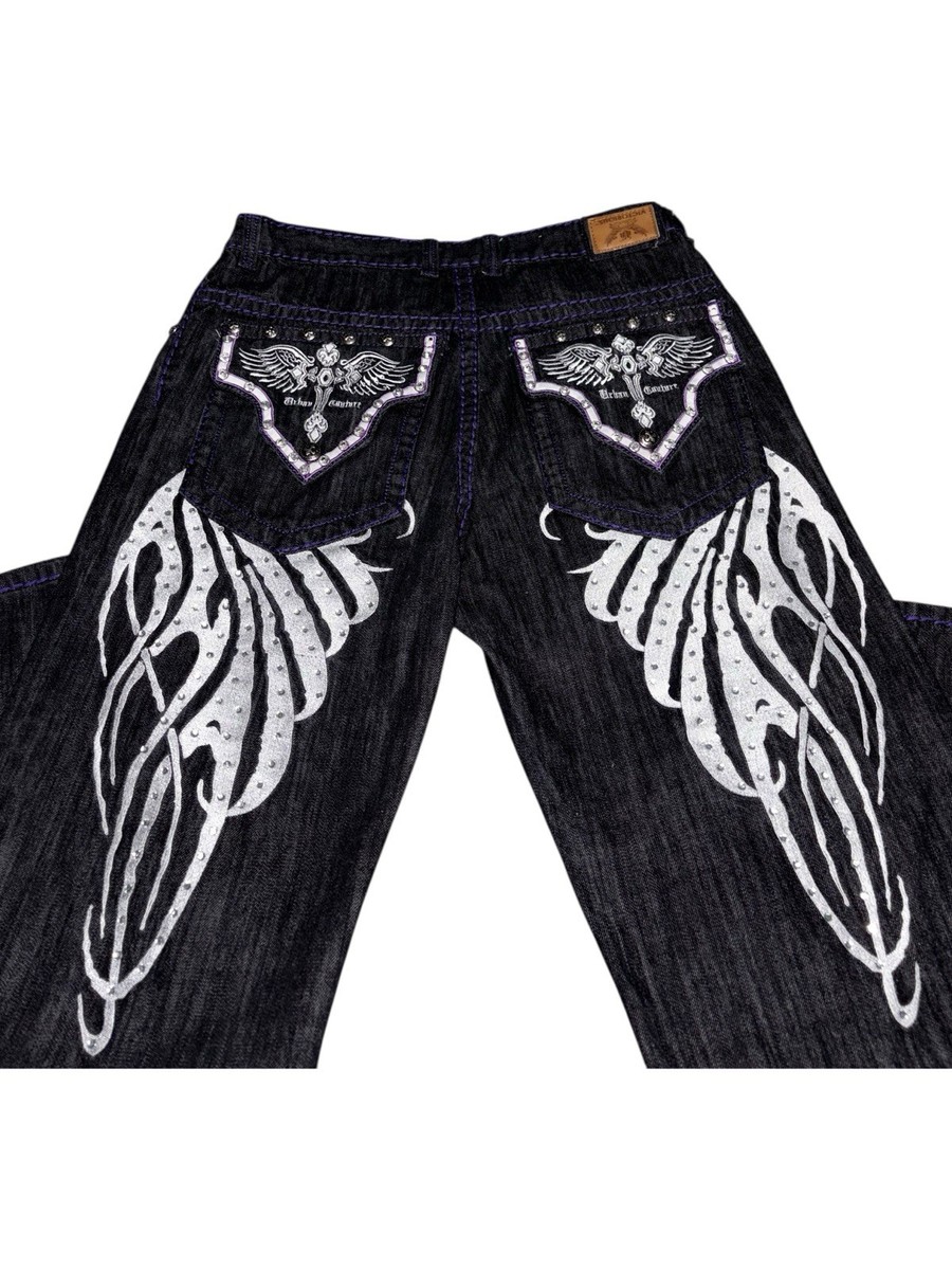 パンツ Jent Louis Studded Baggy Denim Pants s-l1200.jpg