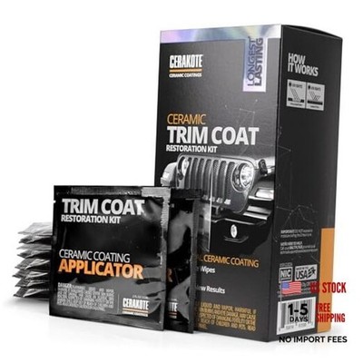 CERAKOTE Ceramic Trim Coat Kit - Quick Plastic Trim 1 Count (Pack of 1)