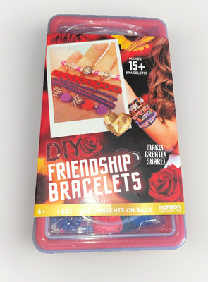 DIY Friendship Bracelets - Makes Up To 15 Bracelets - Make, Create & Share / New
