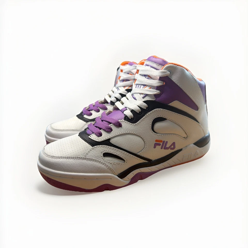 RARE VINTAGE FILA KEVIN JOHNSON PHOENIX SUNS COLORS SHOES MEN'S SZ 9.5 SWEET! - Image 2 of 4