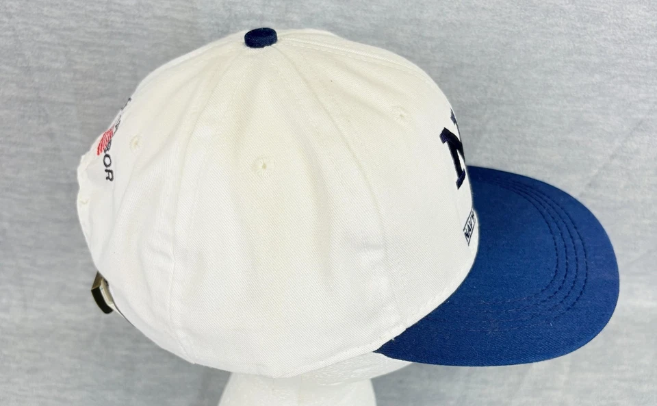 Gorra de golf Pearl Harbor vintage azul marino con correa trasera para hombre EE. UU. 90 Foto 3 de 4