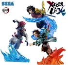 SEGA - Demon Slayer Infinity Castle- Akaza/Giyu/Tanjiro Xross Link Figure Set