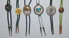 Six Bolo Tie LOT