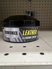 Simoniz Leather Cleaning/Restoring Cream For Cars Furniture Handbags Shoes Etc.