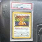 Pokémon Dragonite 4/62 Fossil Holo Rare 1st Edition 100 HP PSA 8 1999