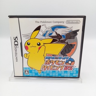 Battle and Get Pokemon Typing Nintendo DS Japanese Complete With No Keyboard