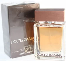 DOLCE & GABBANA THE ONE 1.7 /1.6 OZ EDT SPRAY FOR MEN NEW IN BOX