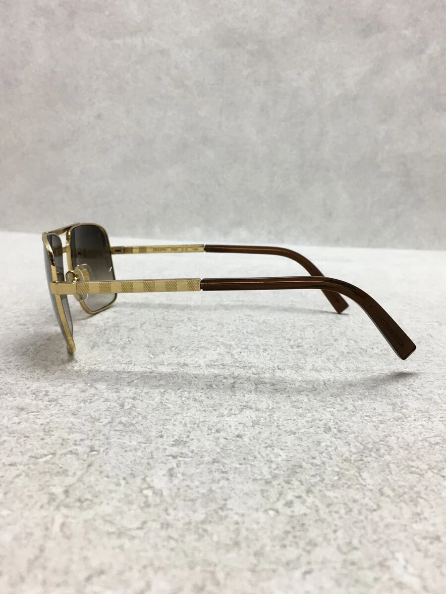 LOUIS VUITTON Attitude Sunglasses Z0259U Gold 125447