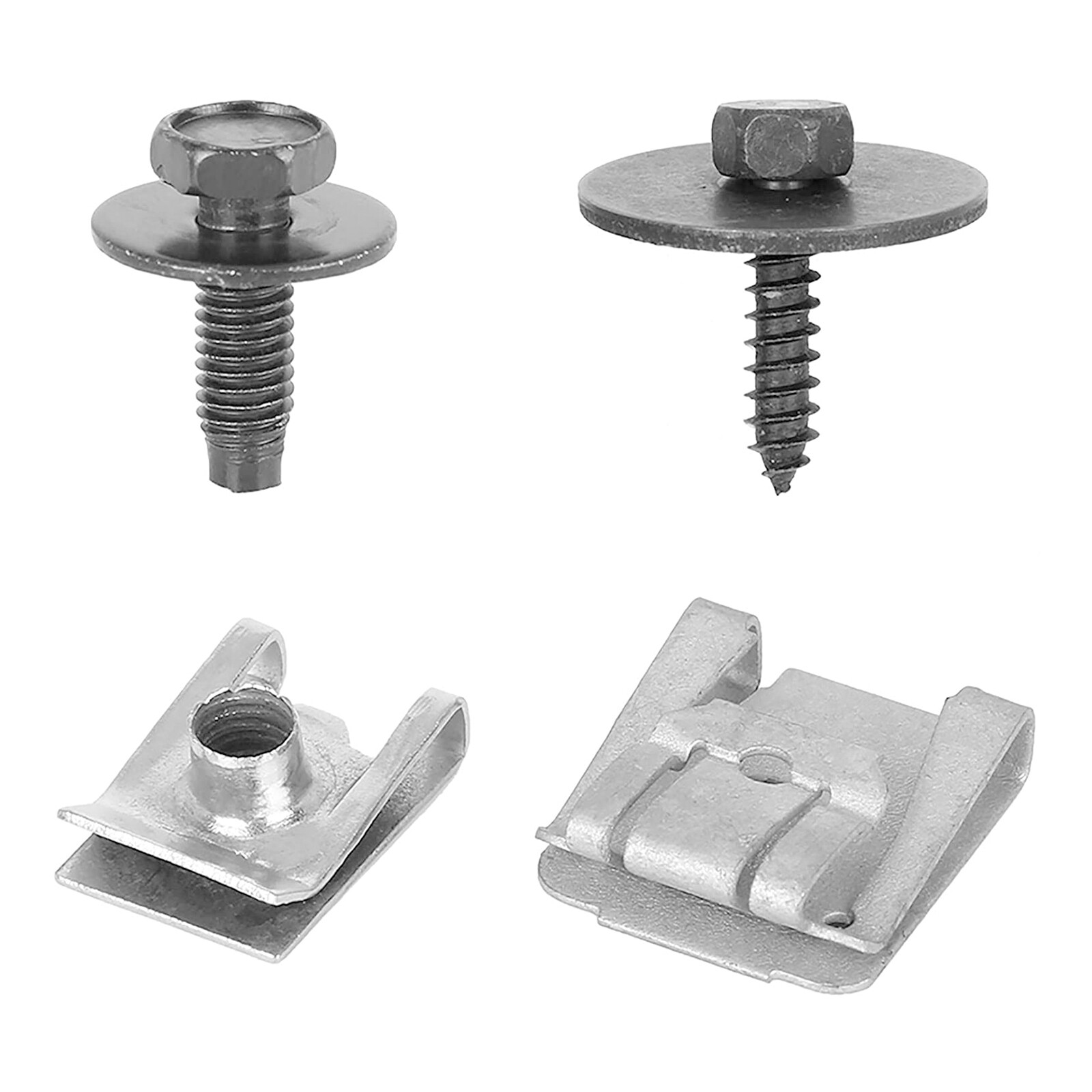 24Pcs Undertray Clips Screws Engine Under Cover Splash Shield For