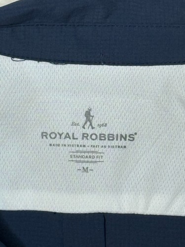 Royal Robins Woman's M Expedition Tunic Navy Shirt Top Lightweight Pockets - Afbeelding 3 van 6