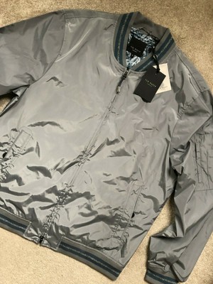 ted baker grey bomber jacket