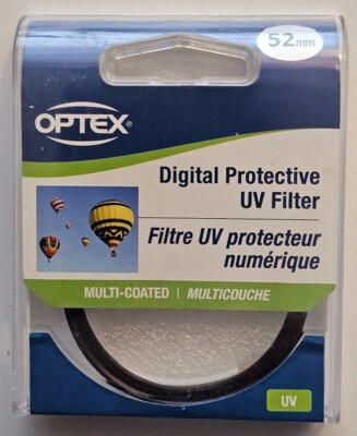 OPTEX 52mm multi coated UV filter