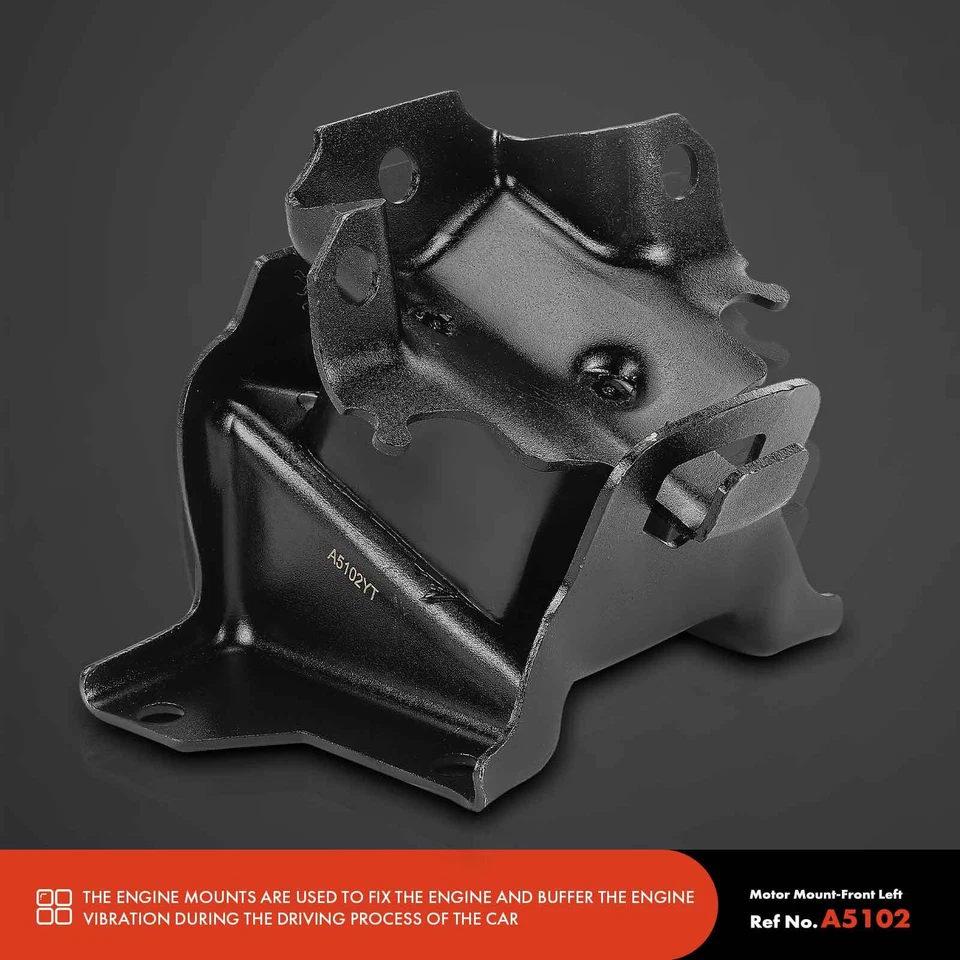 Soporte de motor y transmisión 3 piezas para Chevrolet Silverado 2500 HD 3500 GMC Foto 4 de 4