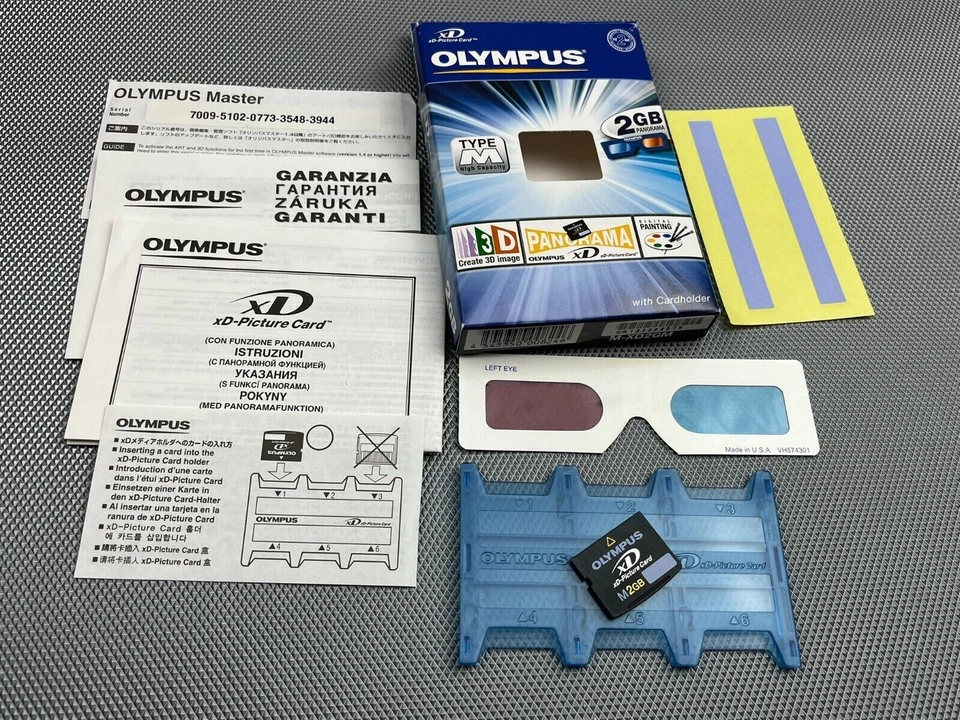 Olympus 2GB M xD-Picture memory Card XD FujiFilm & Kodak Full Set 19C - Image 2 of 4